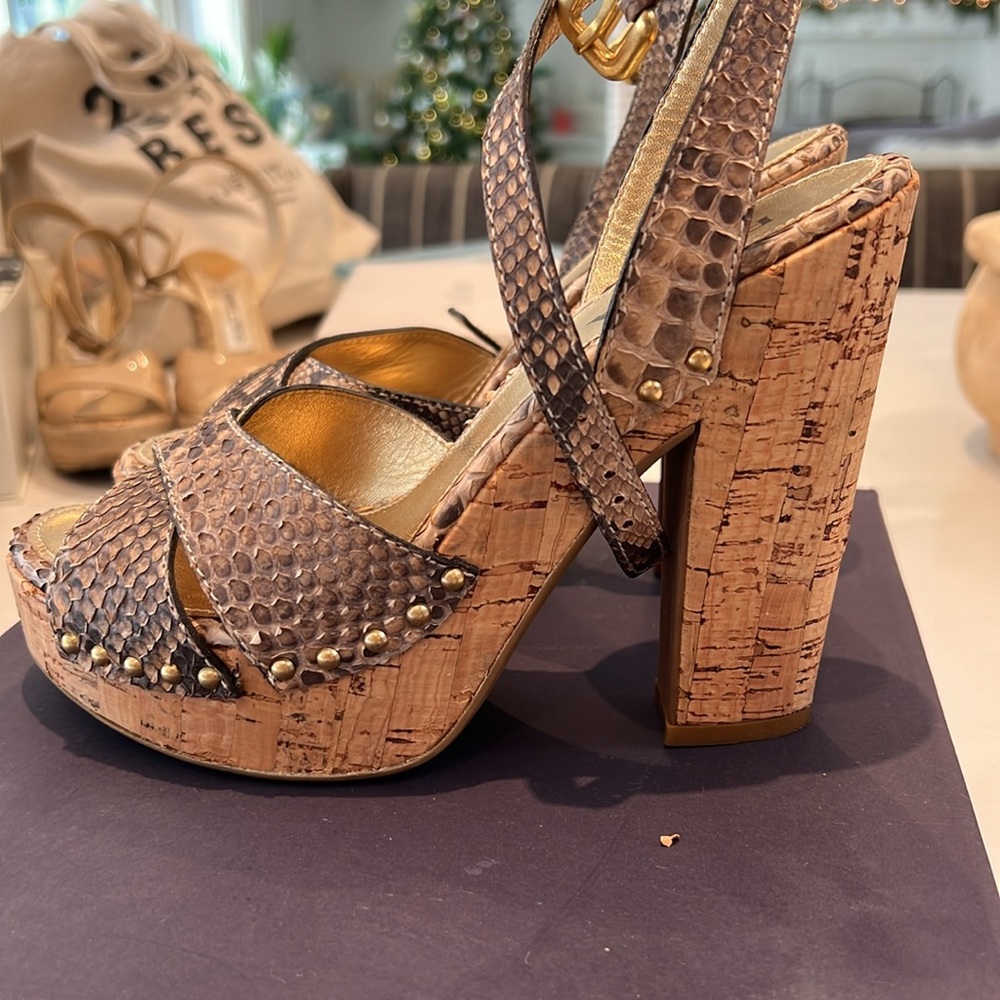 PRADA CALZATURE DONNA CLOG PLATFORM SIZE 37